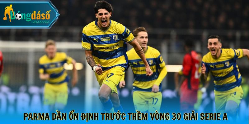 Parma dần ổn định trước thềm vòng 30 giải Serie A